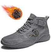 CSHE Unisex Winterstiefel Winter, Drachenflamme Outdoor Warm Rutschfest Wasserdicht Gefüttert Lei...