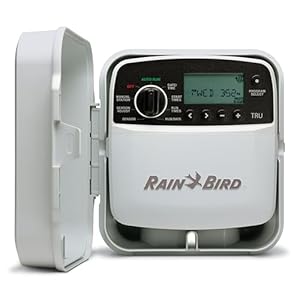 Rain Bird TRU8O Program-Based Indoor/Outdoor Irrigation Sprinkler Controller/Timer, WiFi Module Ready, 8-Zone/Station