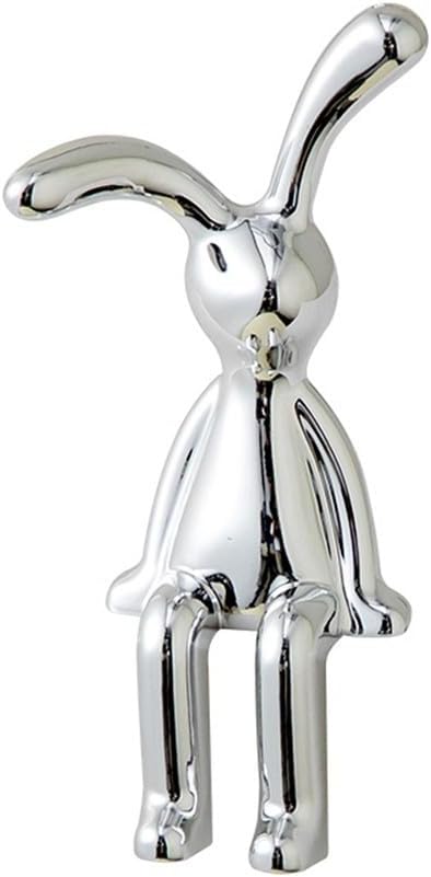 Personalize Your Car Interior with Cartoon Animal Center Console Decoration (Sliver B)