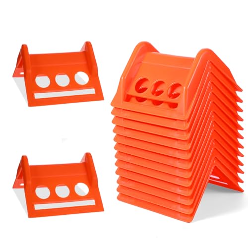 12 Pack Flatbed Edge Corner Protector Holder, Ratchet Strap Protector, Heavy Duty Cargos Strap Protectors, Flatbed Equipment for Shipping Cargo Protection