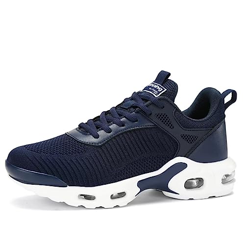 Image of Kapsen Men's Air Running Shoes Lightweight Breathable Walking Shoes Non Slip Fashion Sneakers Mesh Workout Casual Sports Shoes