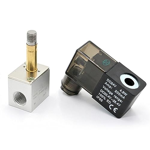 Électrovanne de précision 2V025-08 commande NC AC220V pour fluides gazeux - 8