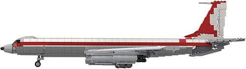 Miniatura 2 de MINDEN MOC-109223 707 Jet Plane, para niños y niñas, 1603PCS