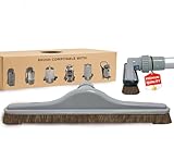 Replacement horse brush attachment compatible with backpack vacuum parts & accessories, fits Hoover Shoulder Vac Pro, C2401, FS6, and Super Coach Pro 10 for Professional Backpack Cleaning Tool