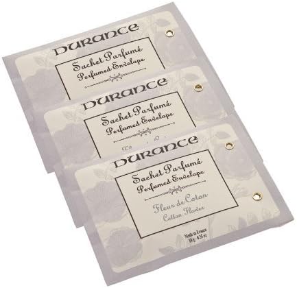 DURANCECotton Flower, Set of 3 Scented Sachets