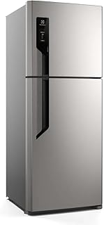 Geladeira electrolux frost free 431l efficient autosense duplex inox