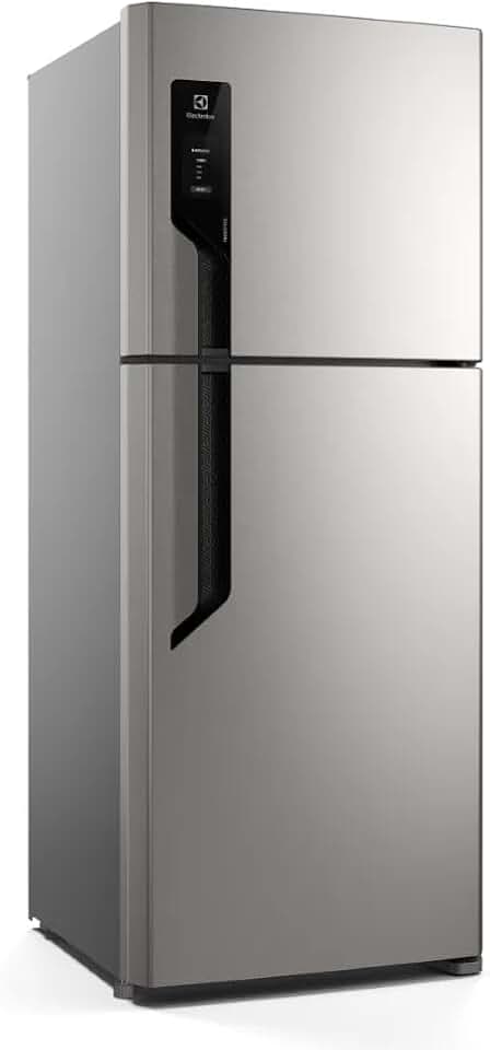 Geladeira Electrolux Frost Free 431L Efficient AutoSense Duplex Inox Look (TF70S) 127V