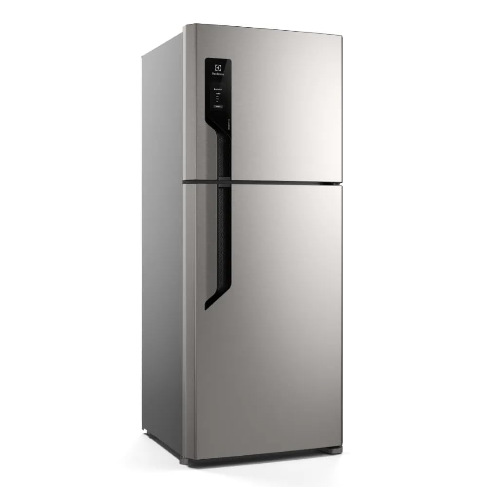 Geladeira Electrolux Frost Free 431L Efficient AutoSense Duplex Inox Look (TF70S) 127V - 127 Volts