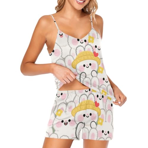 Pyjama en satin contre les irritations nocturnes vêtement décontracté doux