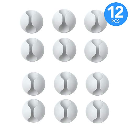 40 Stück Selbstklebende Kabelclips – Kabelmanagement Für Wand, Büro, Auto & Zuhause – Extra Starke Klebepads, Einfach Montieren