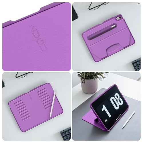 Image of ZUGU CASE Ultra-Thin Protective Case Designed for iPad Air 11 inch (M4, 2026 / M3, 2025 / M2, 2024) / iPad Air 5 /4, 10.9-Inch (2022 /2020) Magnetic Stand with Apple Pencil Charging (Sleep /Wake Cover) - Nova