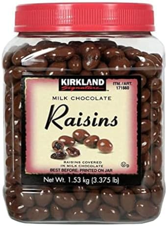 Kirkland Signature Chocolate Covered Raisins 1.53kg