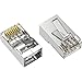 Axiom Memory - RJ45C6SF100-AX - Axiom Network Connector - 100 Pack - Clear