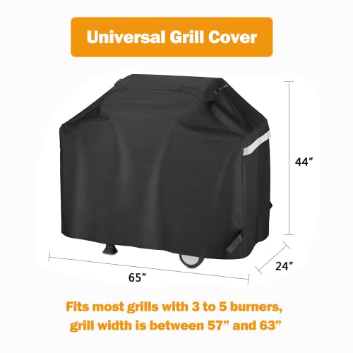 Image of Utheer 65 in Grill Cover for Large 4-6 Burner Grills, 600D Waterproof