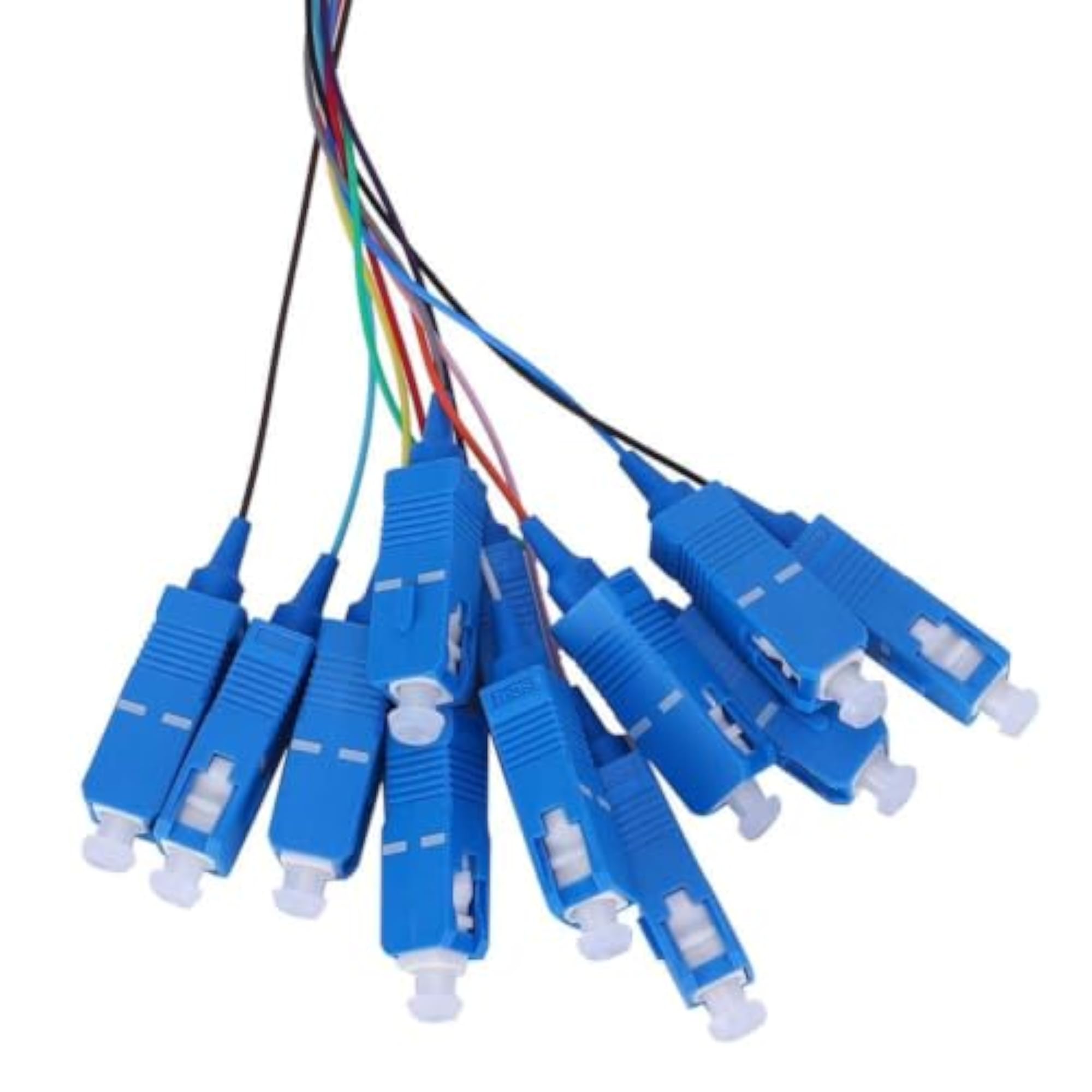 Pack of 12 Fiber Optic Pigtail SC/UPC to Open End
