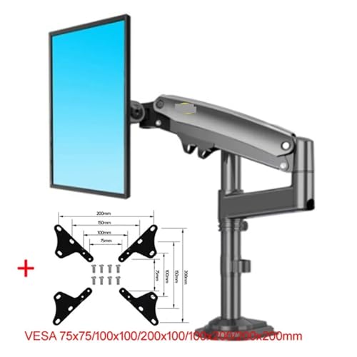 Support de moniteur à ressort gaz H100 pour libérer l'espace de bureau - 3