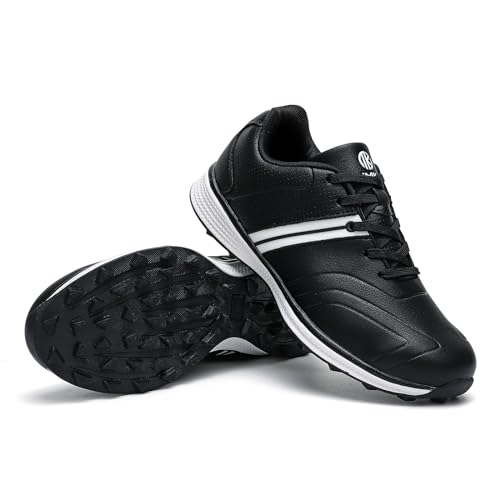 Image of Men's Golf Shoes Professional Spikeless Golfers Training Sneakers