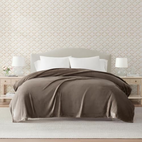 Image of Martha Stewart - Queen Blanket, Soft Plush Bedding for Bed or Couch