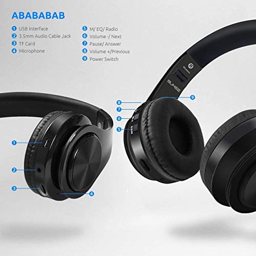 Sumee SMUS-EAR-BIG-1 Waterproof Over-Ear Headphones,V5.0 Hd Stereo Sound Wireless Headphones thumb #1