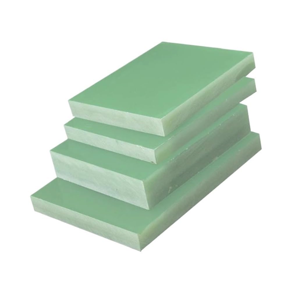 Hoja de resina epoxi fibra vidrio FR-4 | Reparaciones electrónicas de varios tamaños Water-Green: lámina de fibra de vidrio(310*310*4MM)