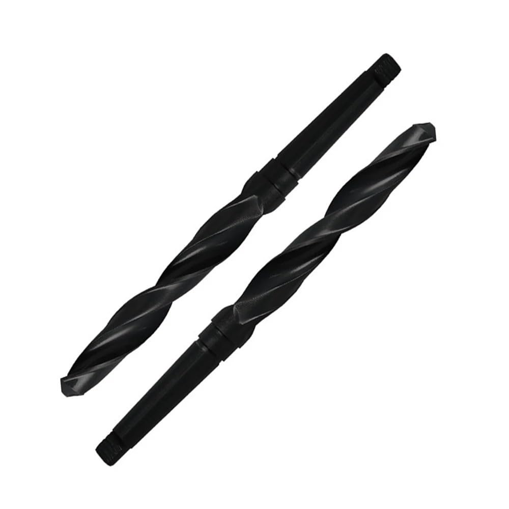 Punta elicoidale con codolo conico Morse in acciaio ad alta velocità - Punta nera da 10 mm a 65 mm for foratura di legno, metallo e metalli(20mm)