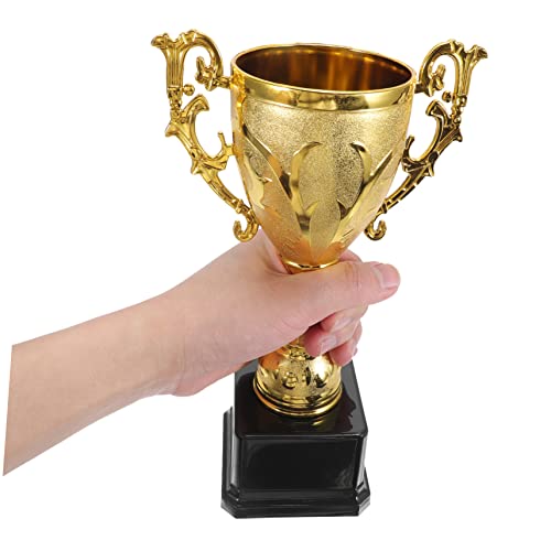CLISPEED 3 Pecas Troféu Infantil De Plástico Copos De Troféu De Plástico Troféus De Futebol Troféu E