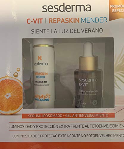 PACK SESDERMA, C-VIT SERUM 30ml/ REPASKIN MENDER GEL 50ml