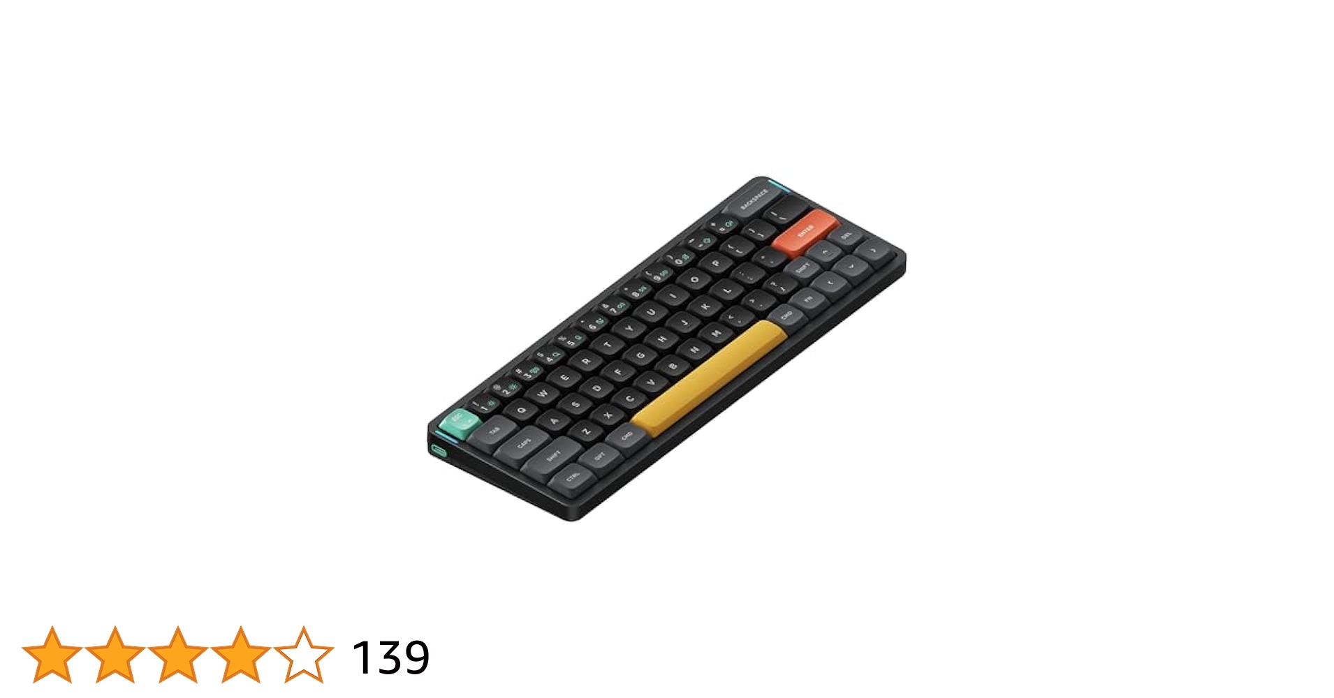 NuPhy キーボード本体 ブラック Nuphy-メカニカルキーボードキット,カスタム,アルミニウム製,3