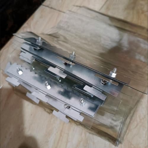 Cortina de puerta de tiras de PVC para mantener la temperatura en el garaje de casa 7
