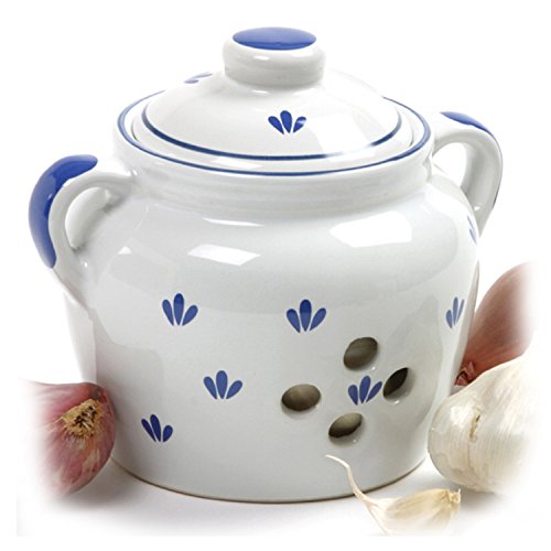 Norpro – Porta-alho de cerâmica de 12,7 cm