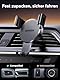 UGREEN Handyhalterung Auto Handy Halterung PKW Lüftung Schwerkraft Handy Autohalterung KFZ Handyhalter fürs Auto kompatibel mit iPhone 16 15 14 13 12Pro Max, Galaxy S23 Ultra S22 S21 (Schwarz)