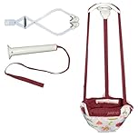 Doorway Jumper - Jumper with Super Stand - Swing Exerciser Set with Door Clamp Adjustable Strap for 6 Months to 2 Years Old Stand-up