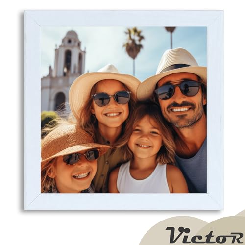 Victor Cornice Klee 15x15 cm in Bianca - Cornice