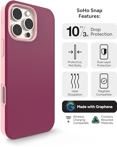 Coque iPhone 16 Pro Max antichoc ZAGG SoHo contre les chutes - 3