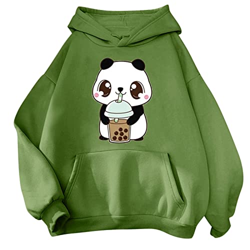 Sweat à capuche femme oversize en coton doublé polaire ample chaud A43