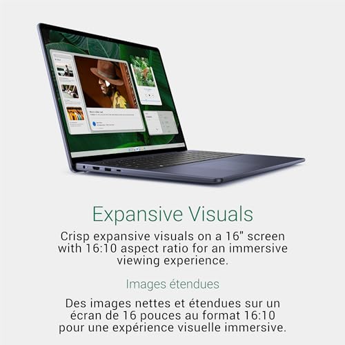 Dell Inspiron 16 Laptop 5640-16.0-Inch 16:10 FHD+ (1920 x 1200) Display, Intel Core 7-150U Processor, 16GB DDR5 RAM, 1TB SSD, Intel Graphics, Windows 11 Pro, Onsite & Migrate Service - Midnight Blue by Dell - Image 2