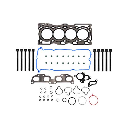 Image of DNJ HGB6421 Engine Cylinder Head Gasket Set with Head Bolt Kit, Complete Repair Set for 2005-2019 Nissan Suzuki Equator Frontier 2.5L L4 16V DOHC 2488cc