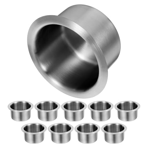 Porte-gobelets pour camping-cars Mikikit en inox : savourez vos boissons en voyage sans verser