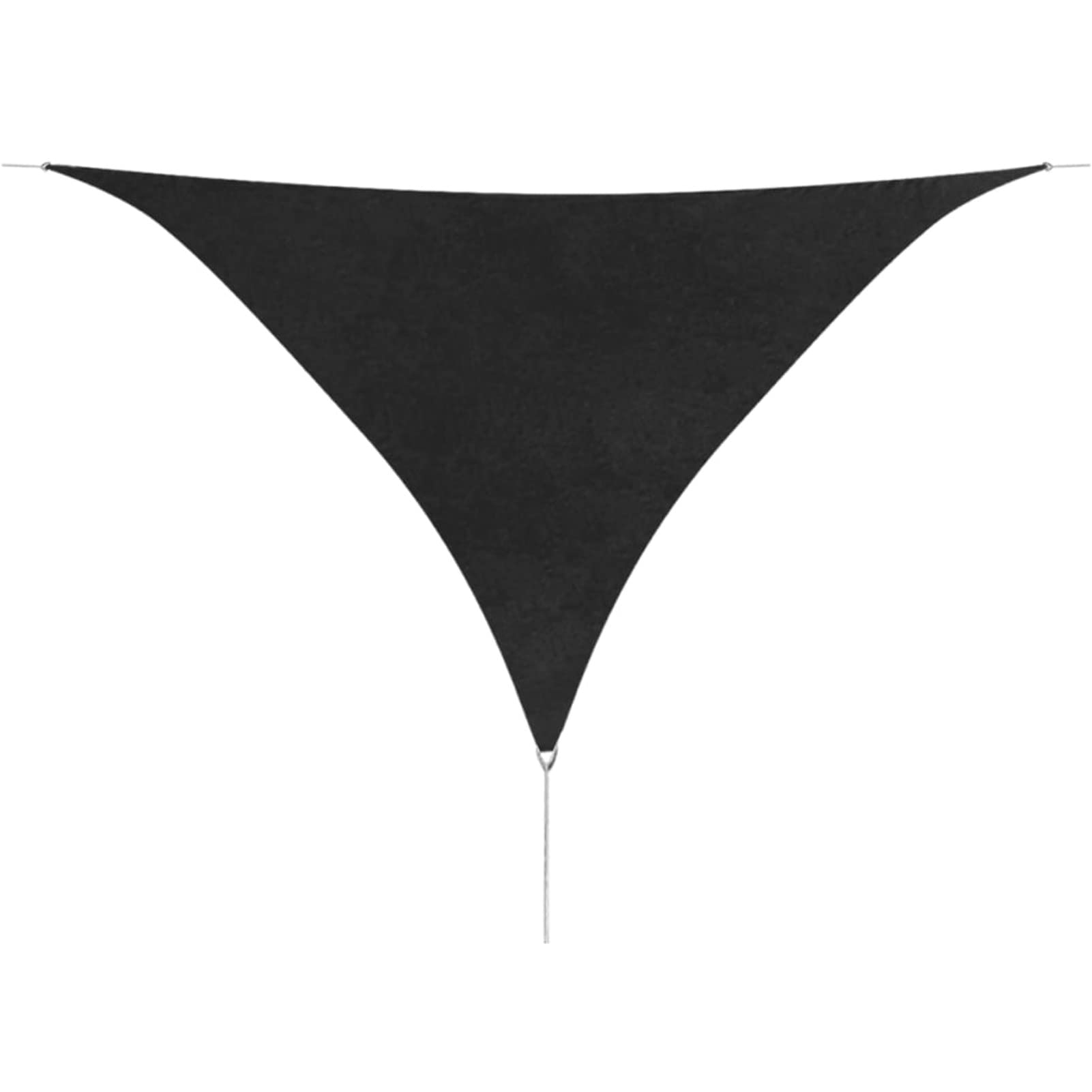 Parasole a Vela Oxford Triangolare 3,6x3,6x3,6 m AntraciteVela Parasole,Vele Parasole da Giardino,Respirante,Impermeable,Anti UV
