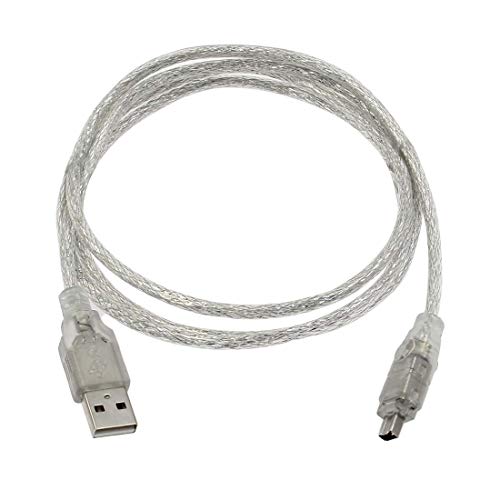 Cable FireWire IEEE 1394 para digitalizar videocámaras antiguas mediante puerto USB
