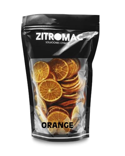 220gr Naranja Deshidratada para Cóctel|Rodajas de Naranja Seca Decoración|Fruta Deshidratada Natural para Cocteles,Gintonic|Repostería,Postres,Navidad