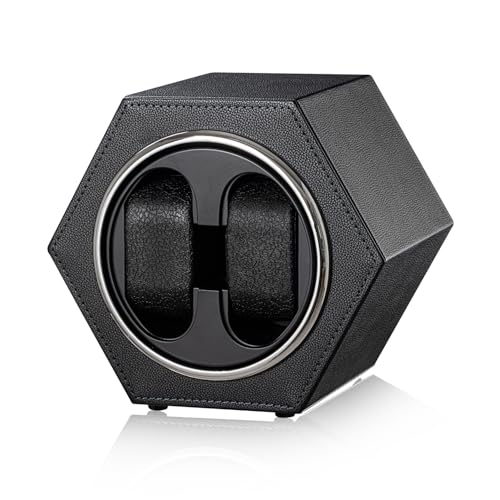 Remontoir de montre automatique en cuir de qualité supérieure et coussins