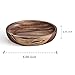 ZODIFEVI Wooden Coaster for Drinks Set of 4 - Natural Wood Drink Coasters Set with Holder for Modern Home Decor,Coasters for Bar Coffee Table Tabletop Protection (Round Coasters)