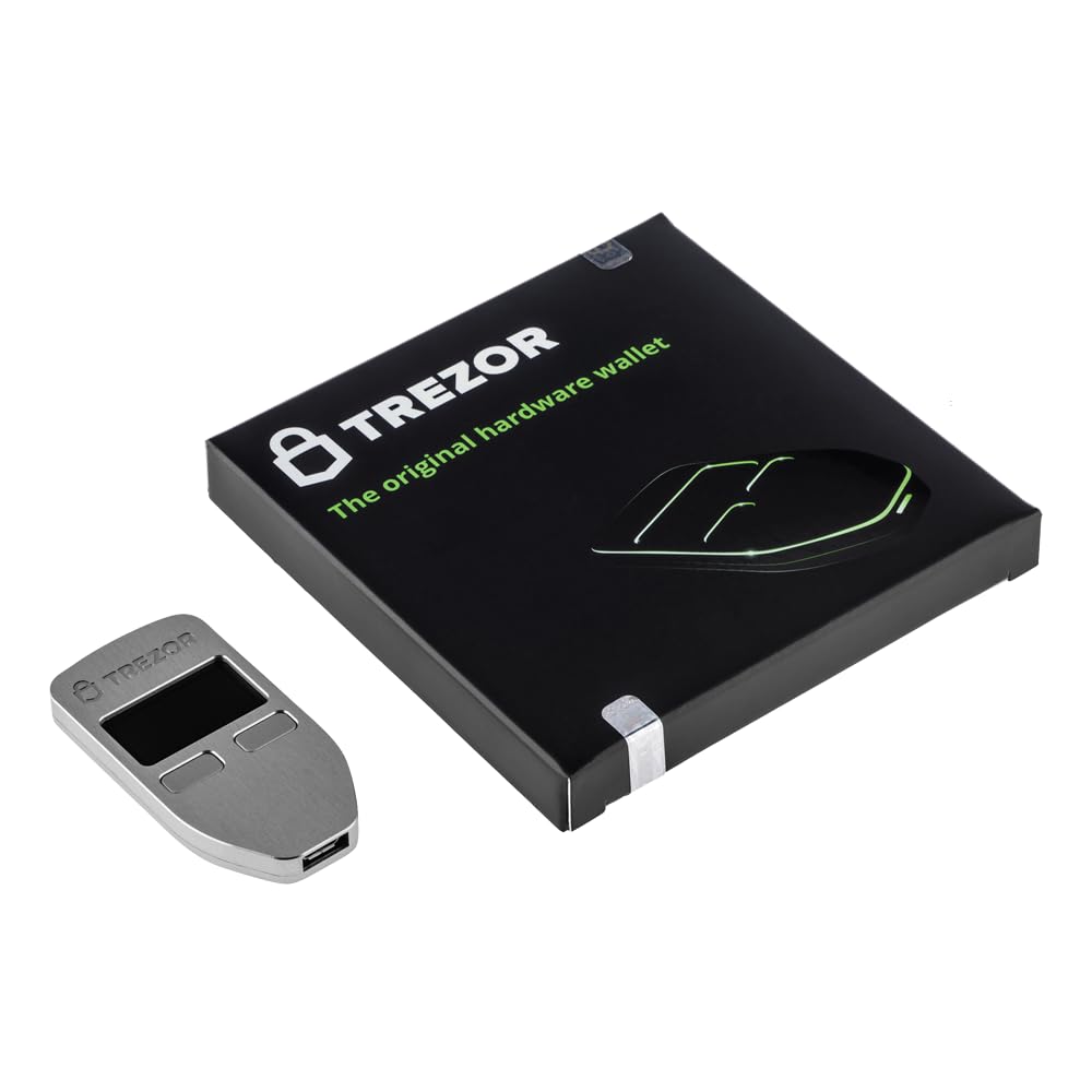 Cold Storage Crypto Trezor Model One Crypto Hardware Wallet - Secure  Bitcoin & 1000+ Coins, Easy Setup (Black) Crypto Wallet Cold Storage