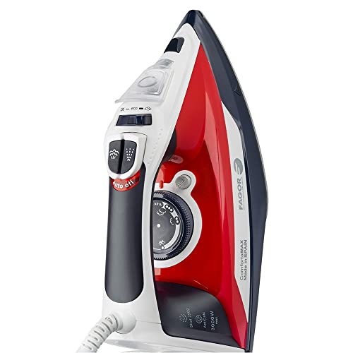 Plancha confortamax 3000w golpe vapor fagor Rojo