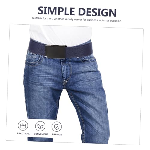 Men Canvas Waist Belt Stylish Gentlemen Jean Belt for Casual and Formal Wear and for Men3