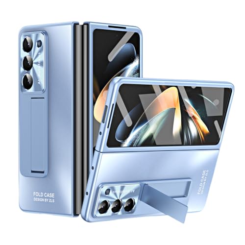 Coque Galaxy Z Fold 3 avec support et film écran pour visionnage vidéo mains libres