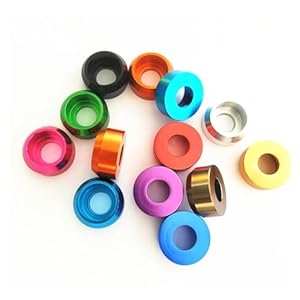 Sbtrkt Aluminiowe Podkładki Wklęsłe M3-M8 2-10 sztuk