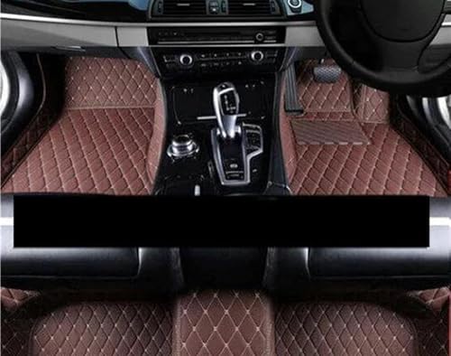 Tapis de sol voiture en marron foncé haut de gamme pour habitacle GK8 GK9 RHD