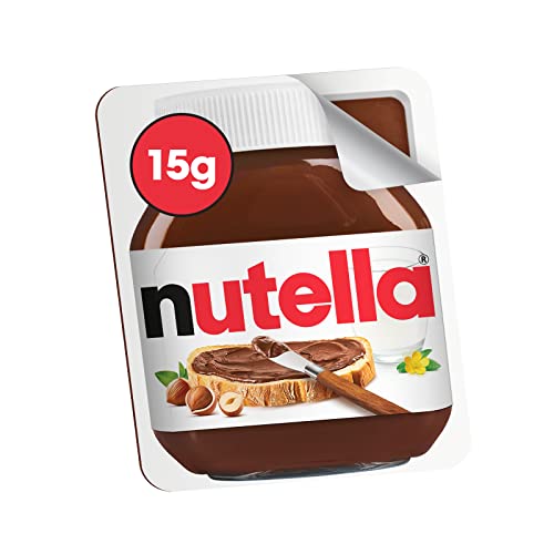 image for Nutella Hazelnut Chocolate Spread 15g Pull Apart Portion Packs, 12 Pac